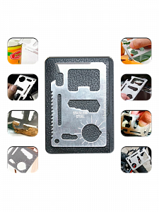 Набор для выживания туристический 9 в 1 Патриот PT-TRS16